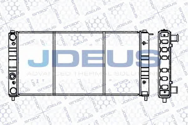 J. Deus RA0250020 Радіатор охолодження двигуна RA0250020: Приваблива ціна - Купити у Польщі на 2407.PL!