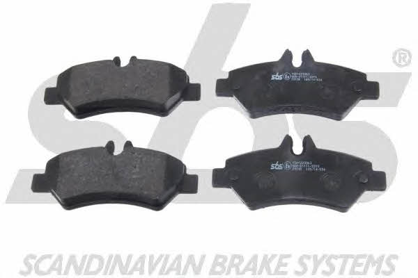 SBS 1501223363 Brake Pad Set, disc brake 1501223363: Buy near me in Poland at 2407.PL - Good price!