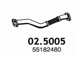 Asso 02.5005 Exhaust pipe 025005: Buy near me in Poland at 2407.PL - Good price!