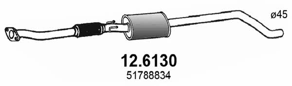  12.6130 Central silencer 126130: Buy near me in Poland at 2407.PL - Good price!