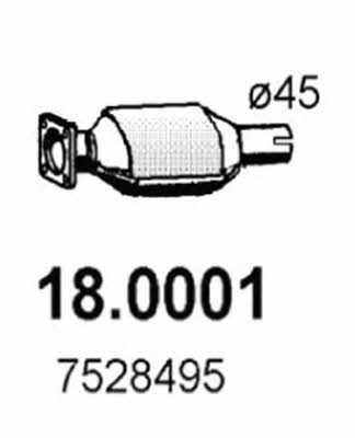 Asso 18.0001 Каталізатор 180001: Приваблива ціна - Купити у Польщі на 2407.PL!