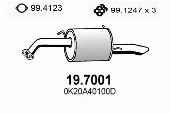 Asso 19.7001 End Silencer 197001: Buy near me at 2407.PL in Poland at an Affordable price!