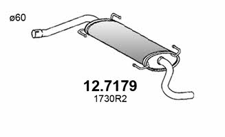 Asso 12.7179 End Silencer 127179: Buy near me in Poland at 2407.PL - Good price!