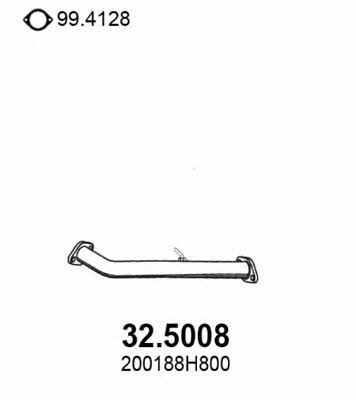 Asso 32.5008 Exhaust pipe 325008: Buy near me in Poland at 2407.PL - Good price!