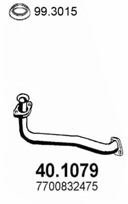  40.1079 Exhaust pipe 401079: Buy near me in Poland at 2407.PL - Good price!