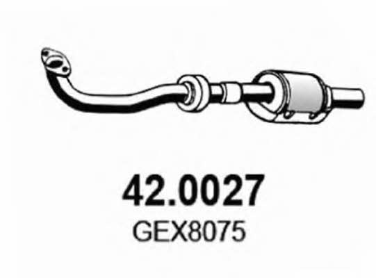 Asso 42.0027 Catalytic Converter 420027: Buy near me at 2407.PL in Poland at an Affordable price!