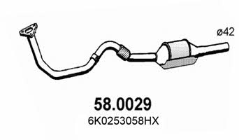 Asso 58.0029 Catalytic Converter 580029: Buy near me in Poland at 2407.PL - Good price!