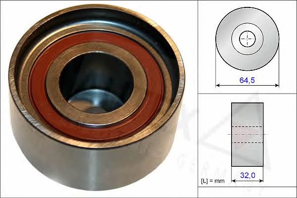 Autex 654835 Tensioner pulley, timing belt 654835: Buy near me in Poland at 2407.PL - Good price!