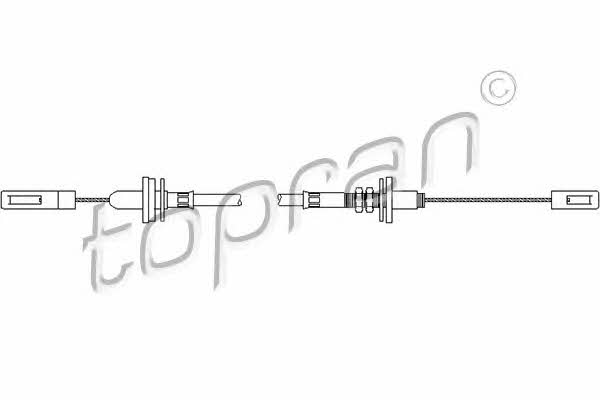 Topran 103 411 Clutch cable 103411: Buy near me in Poland at 2407.PL - Good price!