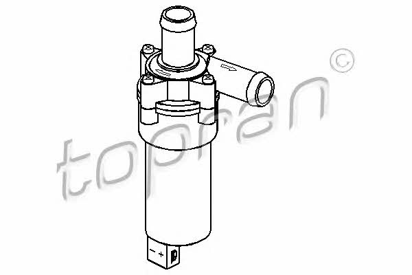 Topran 107 696 Additional coolant pump 107696: Buy near me in Poland at 2407.PL - Good price!