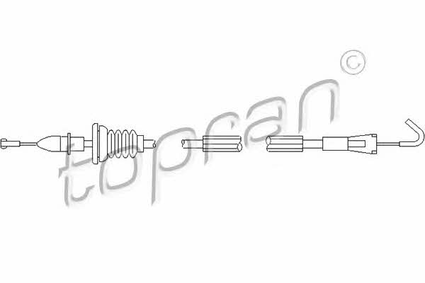 Topran 109 906 Door lock cable 109906: Buy near me in Poland at 2407.PL - Good price!