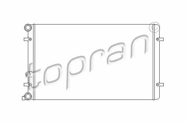 Topran 110 177 Радиатор охлаждения двигателя 110177: Отличная цена - Купить в Польше на 2407.PL!