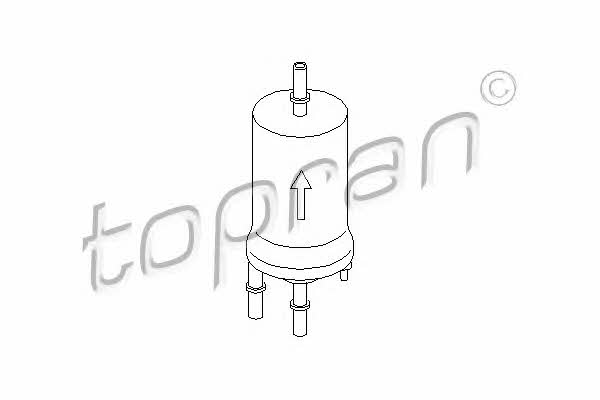 Topran 111 121 Fuel filter 111121: Buy near me in Poland at 2407.PL - Good price!