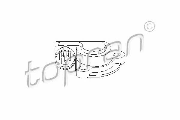 Topran 205 629 Throttle position sensor 205629: Buy near me in Poland at 2407.PL - Good price!