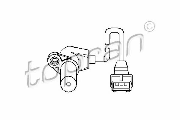 Topran 205 894 Crankshaft position sensor 205894: Buy near me in Poland at 2407.PL - Good price!