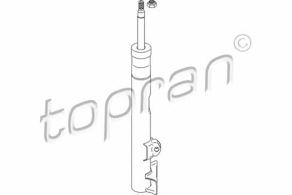 Topran 401 972 Front oil and gas suspension shock absorber 401972: Buy near me in Poland at 2407.PL - Good price!
