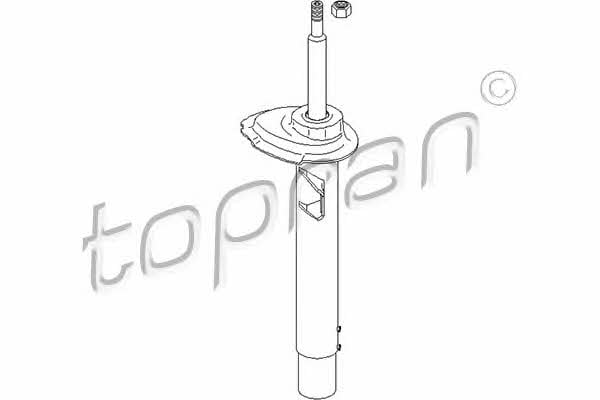 Topran 501 626 Front Left Gas Oil Suspension Shock Absorber 501626: Buy near me in Poland at 2407.PL - Good price!