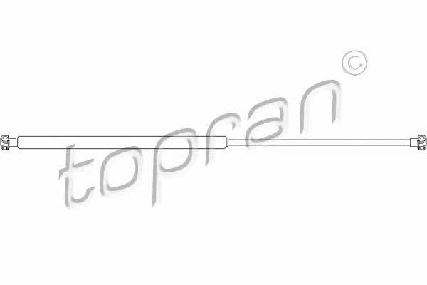 Topran 501 807 Gas hood spring 501807: Buy near me in Poland at 2407.PL - Good price!