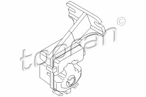 Topran 721 953 Exhaust mounting bracket 721953: Buy near me in Poland at 2407.PL - Good price!