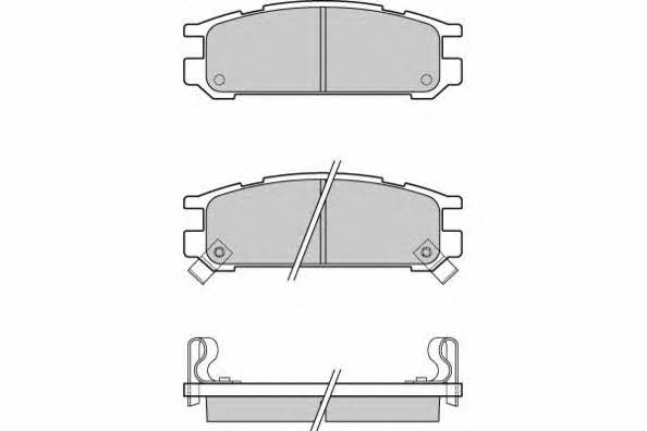 ETF 12-0536 Brake Pad Set, disc brake 120536: Buy near me in Poland at 2407.PL - Good price!