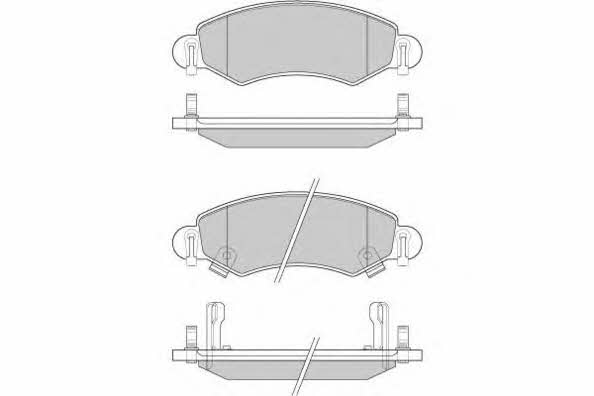 ETF 12-0907 Brake Pad Set, disc brake 120907: Buy near me in Poland at 2407.PL - Good price!