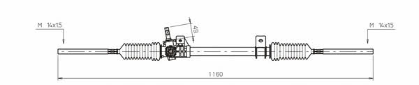 General ricambi RE4044 Steering Gear RE4044: Buy near me in Poland at 2407.PL - Good price!