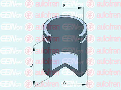 Autofren D025453 Front brake caliper piston D025453: Buy near me in Poland at 2407.PL - Good price!
