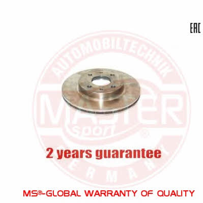 Master-sport 24011301351-SET-MS Front brake disc ventilated 24011301351SETMS: Buy near me in Poland at 2407.PL - Good price!