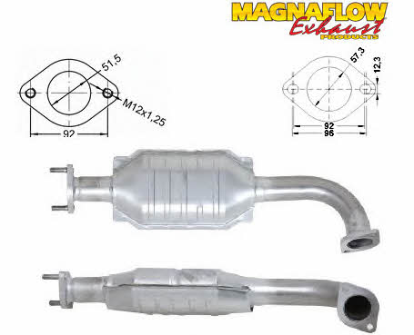 Magnaflow 74103D Catalytic Converter 74103D: Buy near me in Poland at 2407.PL - Good price!