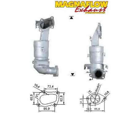 Magnaflow 75602D Catalytic Converter 75602D: Buy near me in Poland at 2407.PL - Good price!