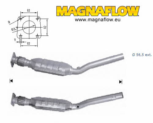Magnaflow 71610 Katalizator 71610: Dobra cena w Polsce na 2407.PL - Kup Teraz!