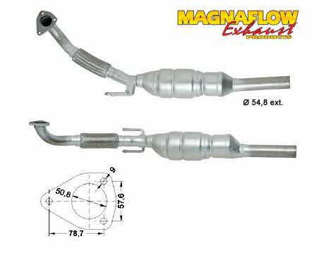 Magnaflow 77010D Katalizator 77010D: Dobra cena w Polsce na 2407.PL - Kup Teraz!