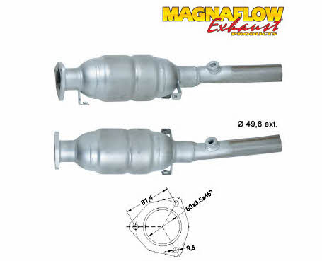 Magnaflow 78802 Катализатор 78802: Отличная цена - Купить в Польше на 2407.PL!