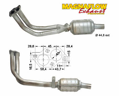 Magnaflow 88819 Katalizator 88819: Dobra cena w Polsce na 2407.PL - Kup Teraz!
