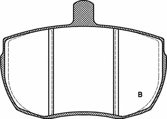 Open parts BPA0056.11 Тормозные колодки дисковые, комплект BPA005611: Отличная цена - Купить в Польше на 2407.PL!