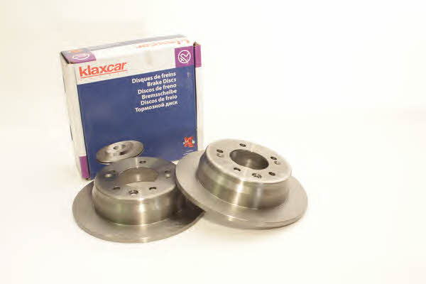 Klaxcar France 25057Z Rear brake disc, non-ventilated 25057Z: Buy near me in Poland at 2407.PL - Good price!