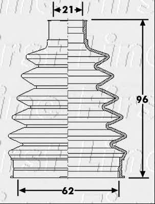 First line FCB6225 Osłona przeciwpyłowa wału napędowego FCB6225: Dobra cena w Polsce na 2407.PL - Kup Teraz!