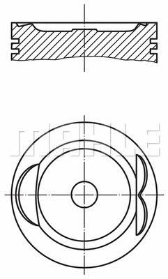 Mahle/Perfect circle 56 07788 1 Поршень 56077881: Отличная цена - Купить в Польше на 2407.PL!