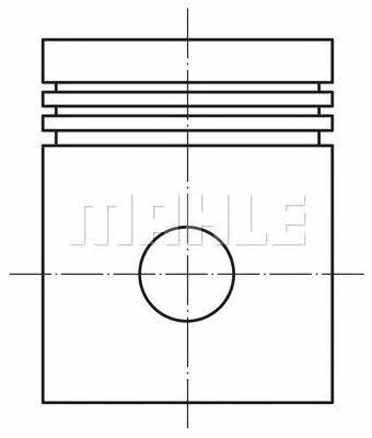 Mahle/Perfect circle 56 06078 E Поршень 5606078E: Отличная цена - Купить в Польше на 2407.PL!