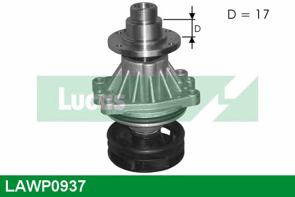 Lucas engine drive LAWP0937 Помпа водяна LAWP0937: Приваблива ціна - Купити у Польщі на 2407.PL!