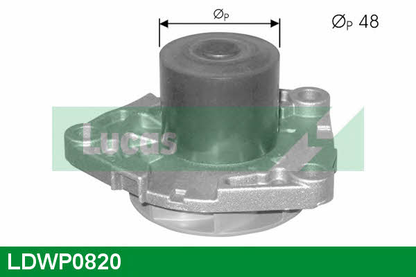 Lucas engine drive LDWP0820 Water pump LDWP0820: Buy near me in Poland at 2407.PL - Good price!