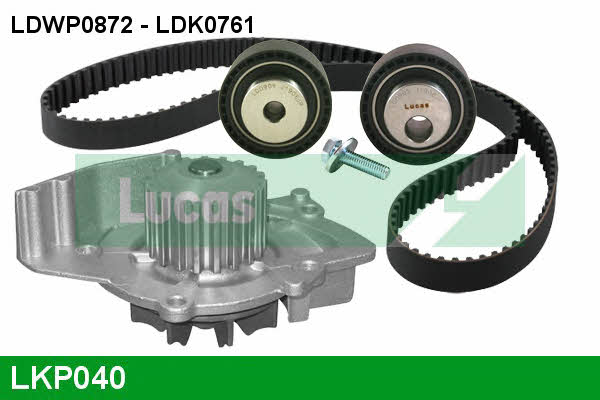 Lucas engine drive LKP040 TIMING BELT KIT WITH WATER PUMP LKP040: Buy near me at 2407.PL in Poland at an Affordable price!