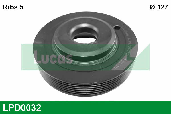 Lucas engine drive LPD0032 Шків колінчатого валу LPD0032: Приваблива ціна - Купити у Польщі на 2407.PL!
