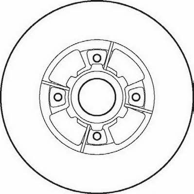 Stop 561868S Rear brake disc, non-ventilated 561868S: Buy near me in Poland at 2407.PL - Good price!