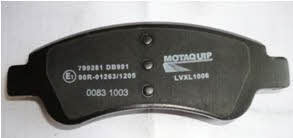 Motorquip LVXL1006 Brake Pad Set, disc brake LVXL1006: Buy near me in Poland at 2407.PL - Good price!