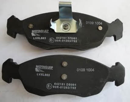 Motorquip LVXL863 Brake Pad Set, disc brake LVXL863: Buy near me in Poland at 2407.PL - Good price!
