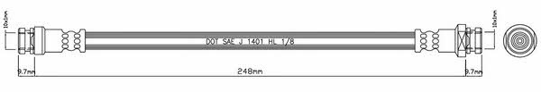 Motorquip VBJ387 Тормозной шланг VBJ387: Отличная цена - Купить в Польше на 2407.PL!