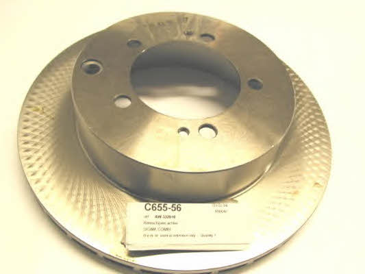 Ashuki C655-56 Тормозной диск задний вентилируемый C65556: Отличная цена - Купить в Польше на 2407.PL!
