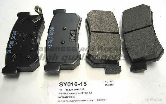 Ashuki SY010-15 Brake Pad Set, disc brake SY01015: Buy near me in Poland at 2407.PL - Good price!