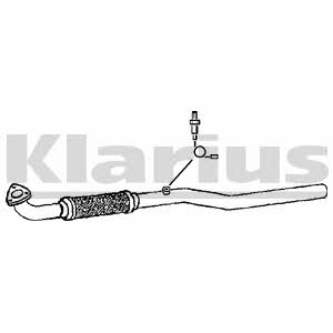 Klarius 150395 Exhaust pipe 150395: Buy near me in Poland at 2407.PL - Good price!
